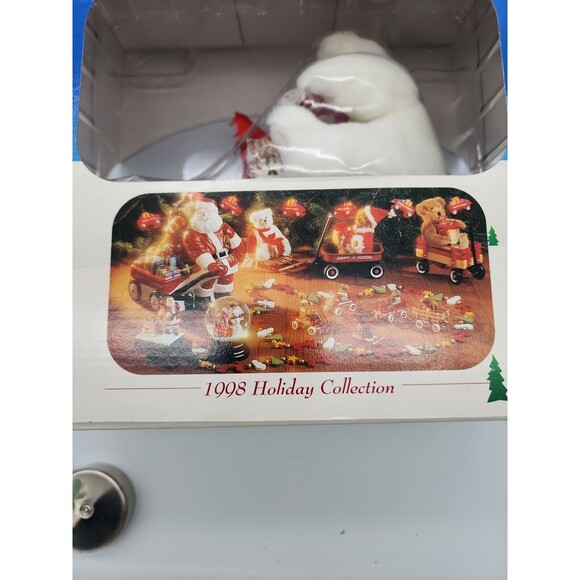 Christmas Radio Flyer Classic ORNAMENT Teddy Bear & Sleigh Holiday Model 113 NIB - Picture 12 of 12